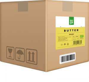 Organic butter, 25kg box